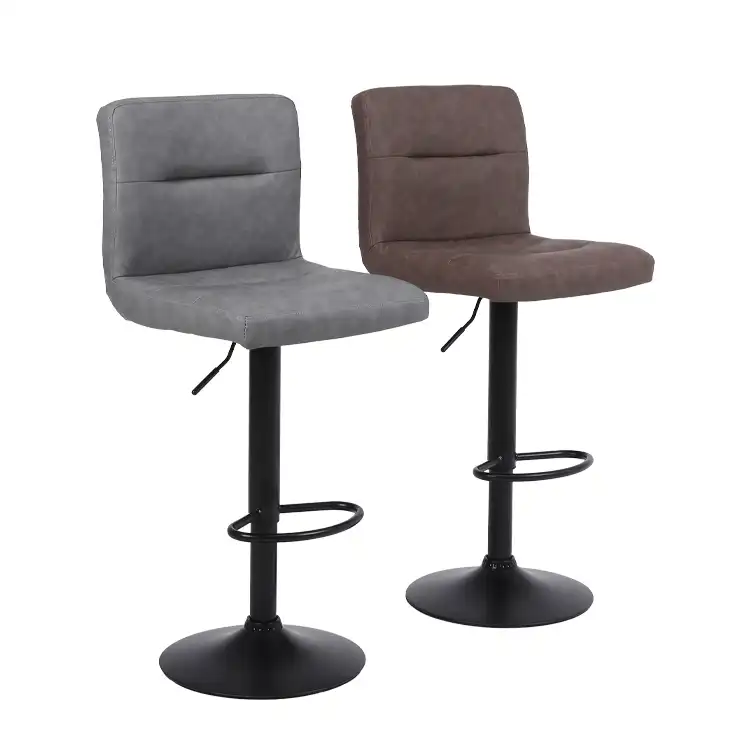 Brown Bar Stools with Premium Finishes for Hospitality Projects